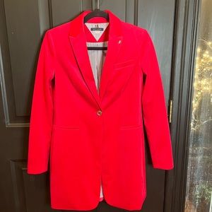 Women’s Tommy Hilfiger Suede Red Jacket